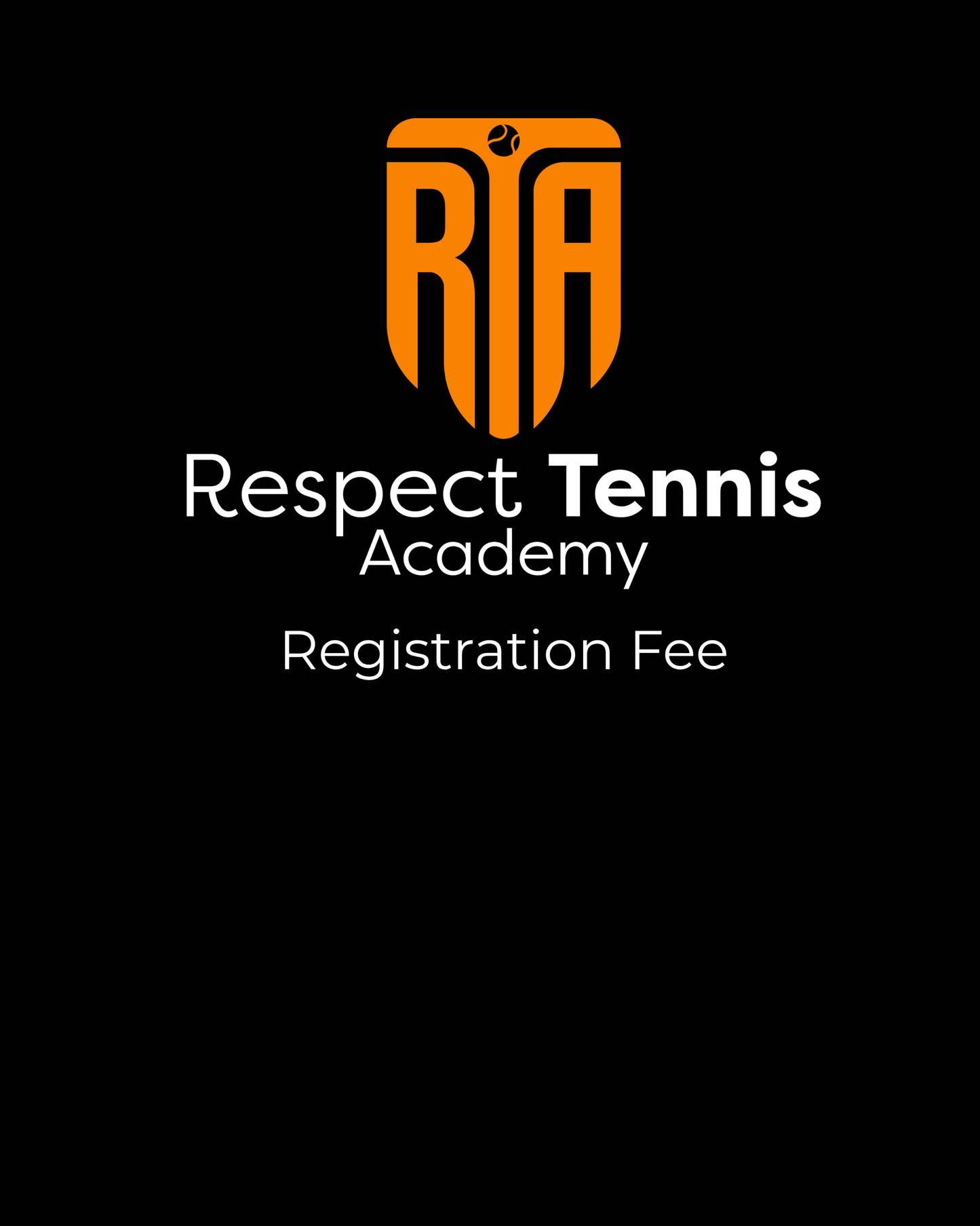 Elite Tennis Program Registration Fee