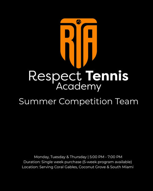 Summer Competition Team - Weekly Training Program